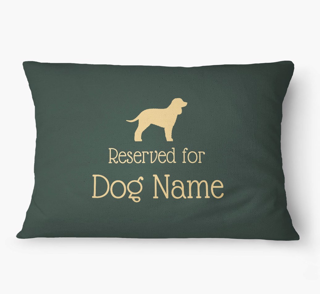 'Dog's Name' - Personalised {breedFullName} Dog Bed