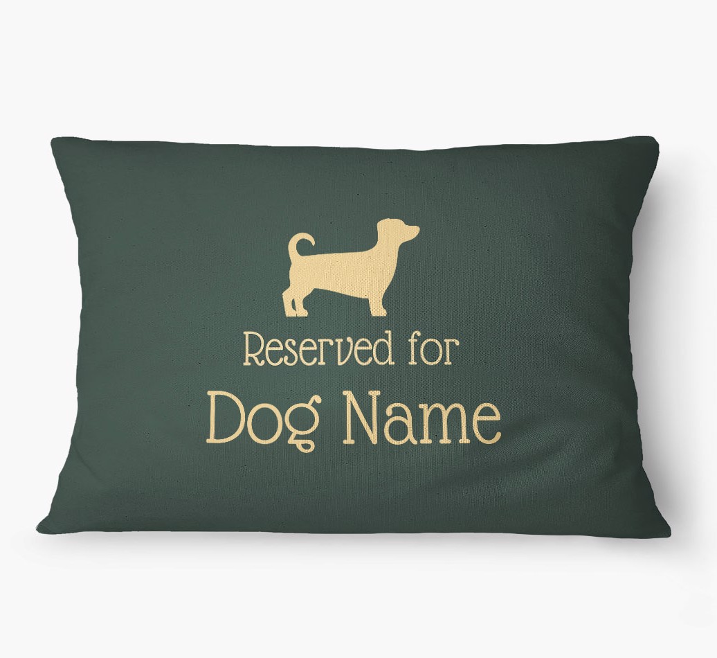 'Dog's Name' - Personalised {breedFullName} Dog Bed