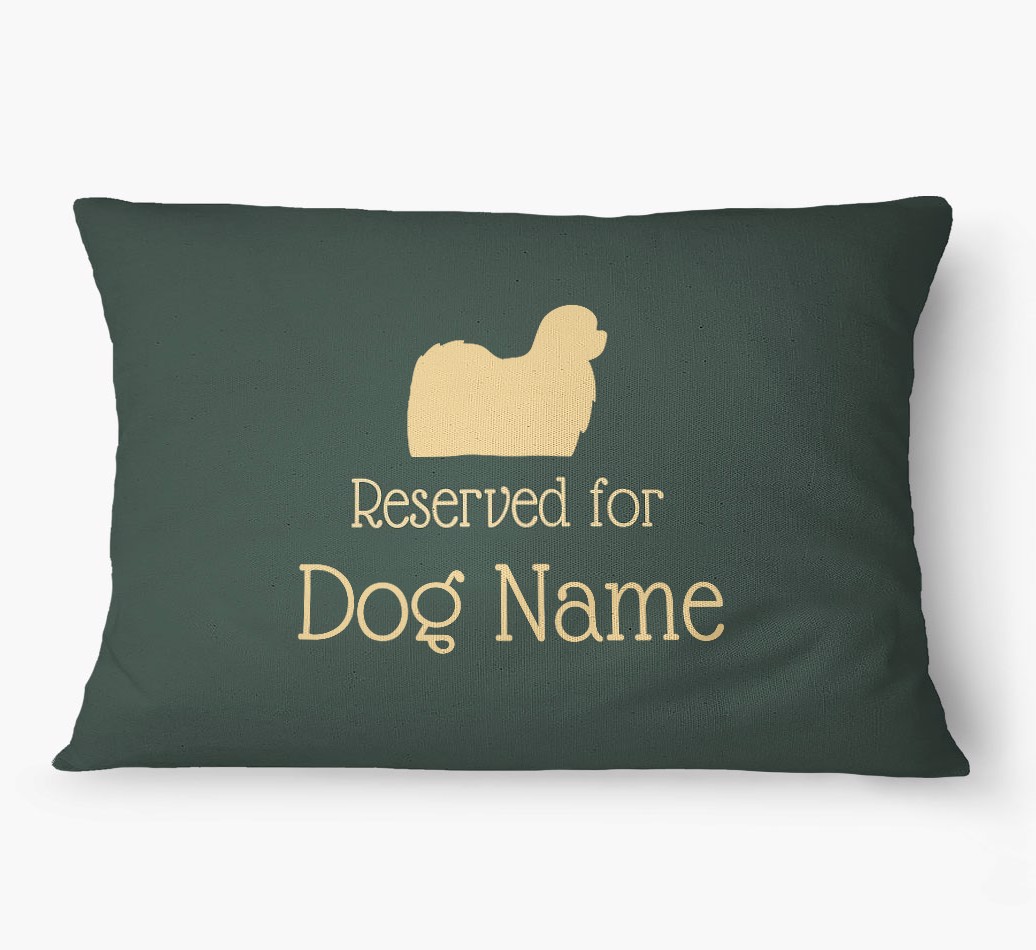 'Dog's Name' - Personalised {breedFullName} Dog Bed