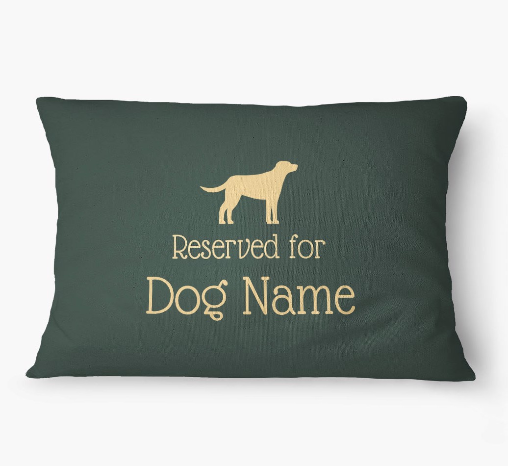 'Dog's Name' - Personalised {breedFullName} Dog Bed