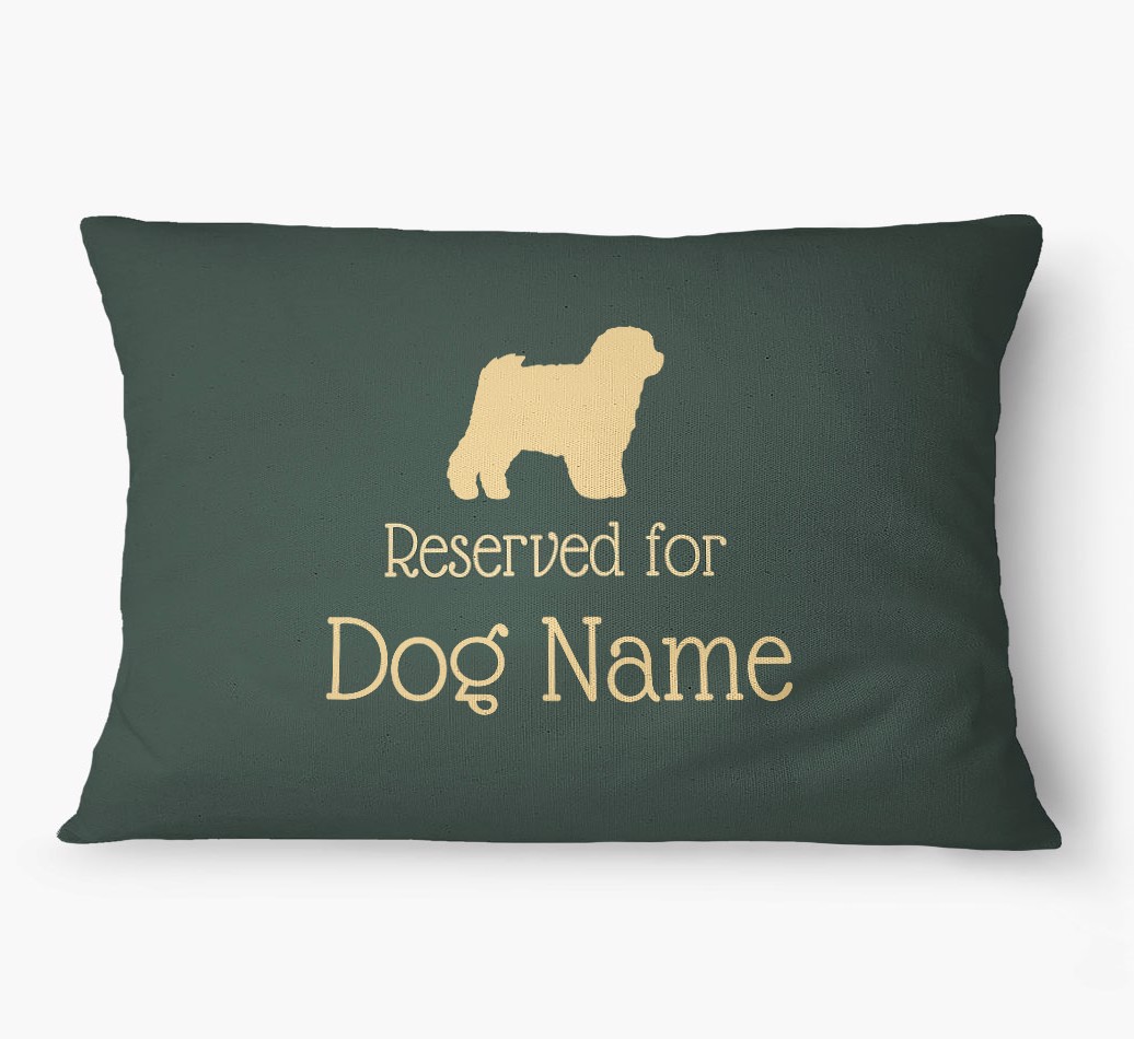 'Dog's Name' - Personalised {breedFullName} Dog Bed