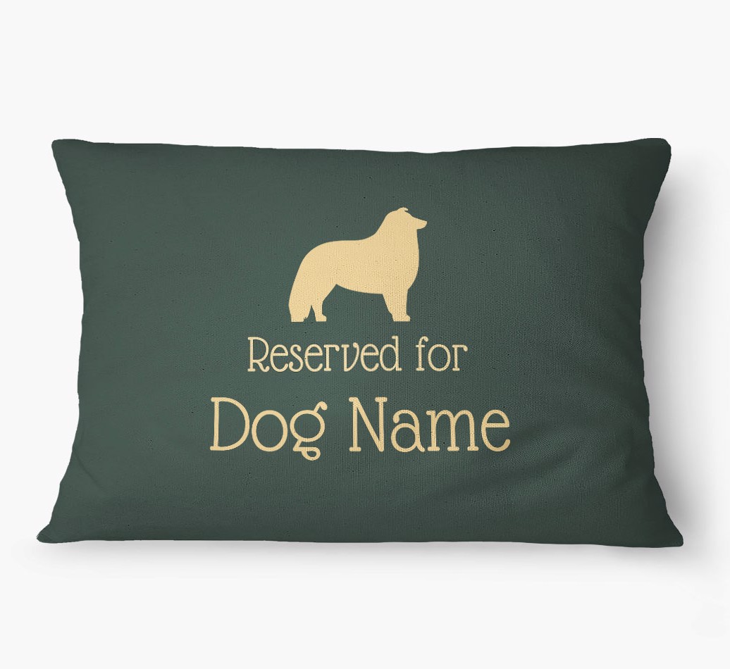 'Dog's Name' - Personalised {breedFullName} Dog Bed