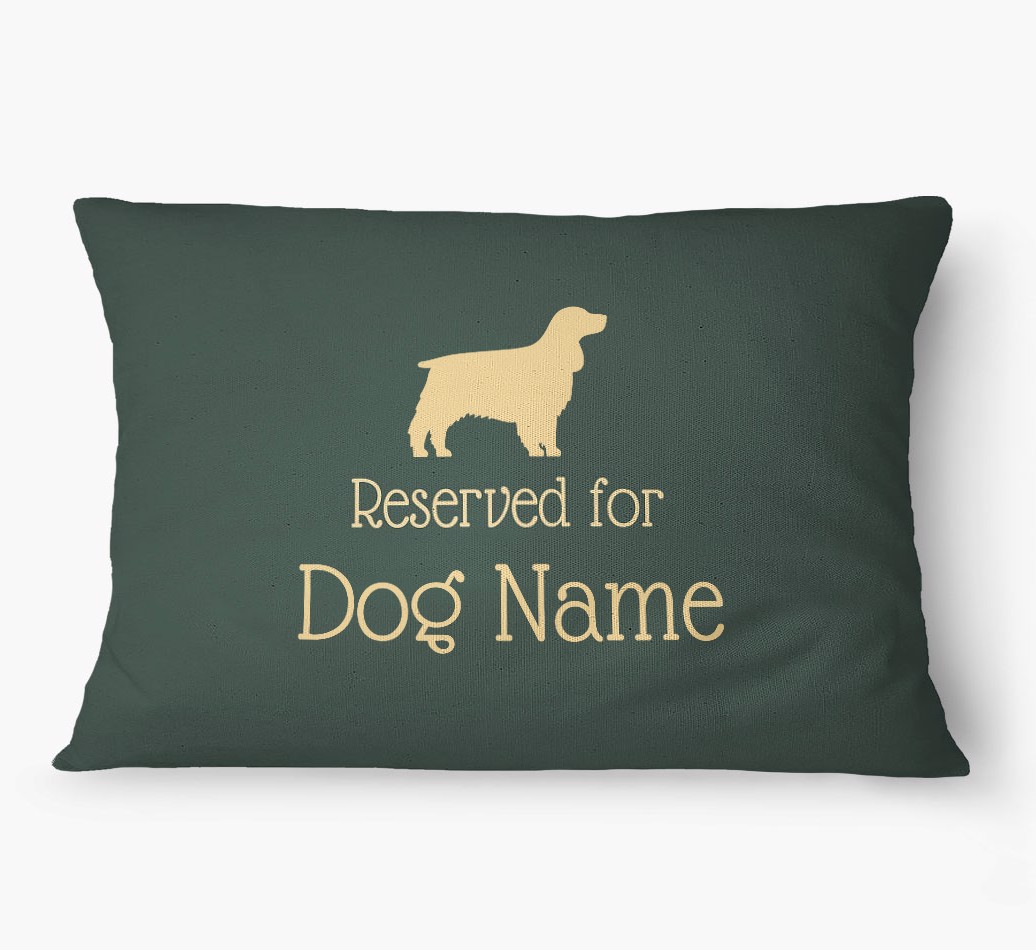 'Dog's Name' - Personalised {breedFullName} Dog Bed