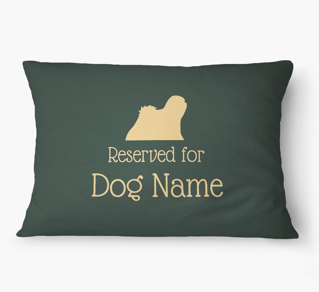 'Dog's Name' - Personalised {breedFullName} Dog Bed