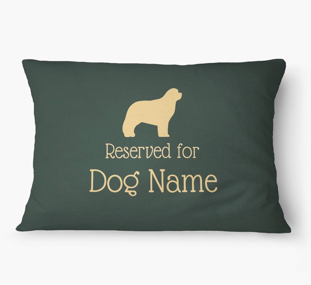 'Dog's Name' - Personalised {breedFullName} Dog Bed