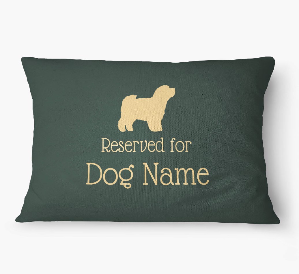 'Dog's Name' - Personalised {breedFullName} Dog Bed