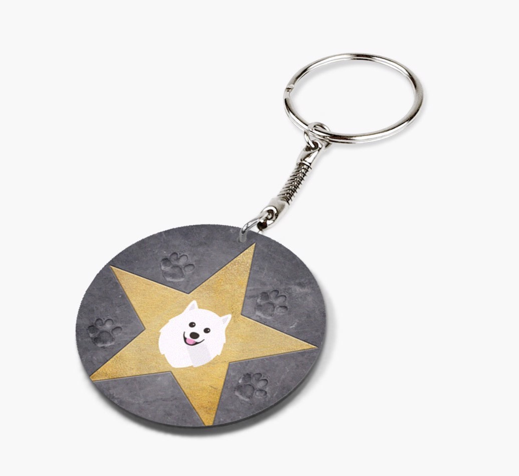 'Star Of Fame' - Personalized Double-Sided keychain