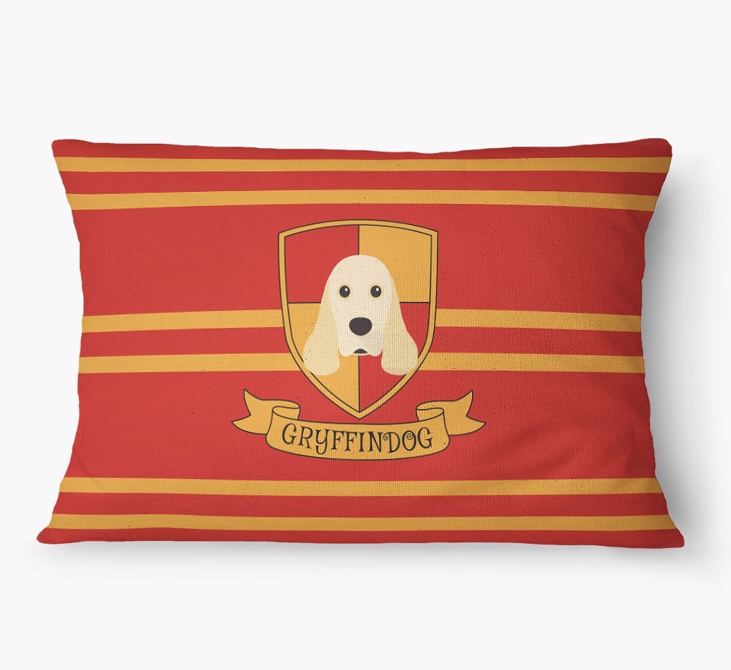 'Gryffindog' - Personalized {breedFullName} Dog Bed