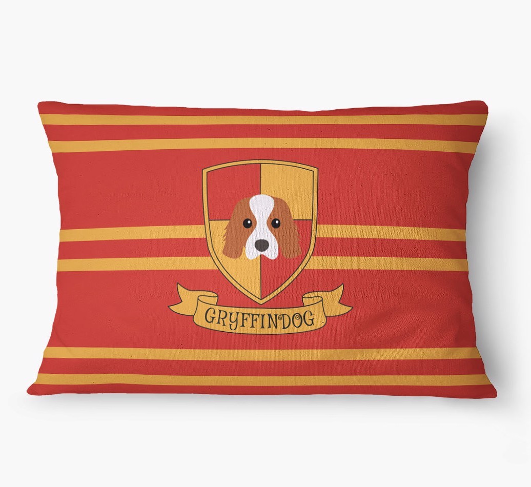 'Gryffindog' - Personalized {breedFullName} Dog Bed