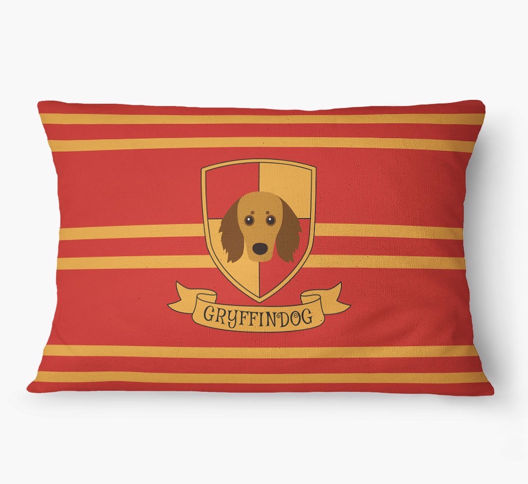 'Gryffindog' - Personalized {breedFullName} Dog Bed