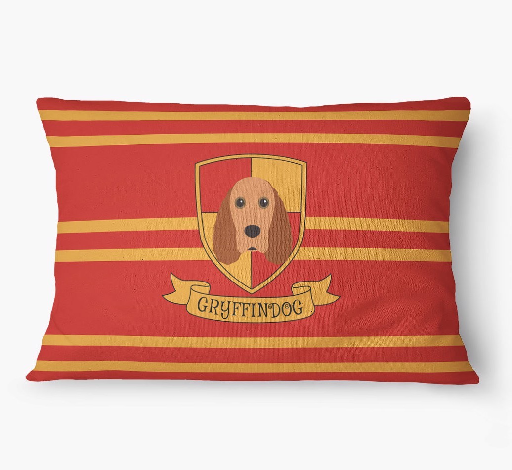 'Gryffindog' - Personalized {breedFullName} Dog Bed