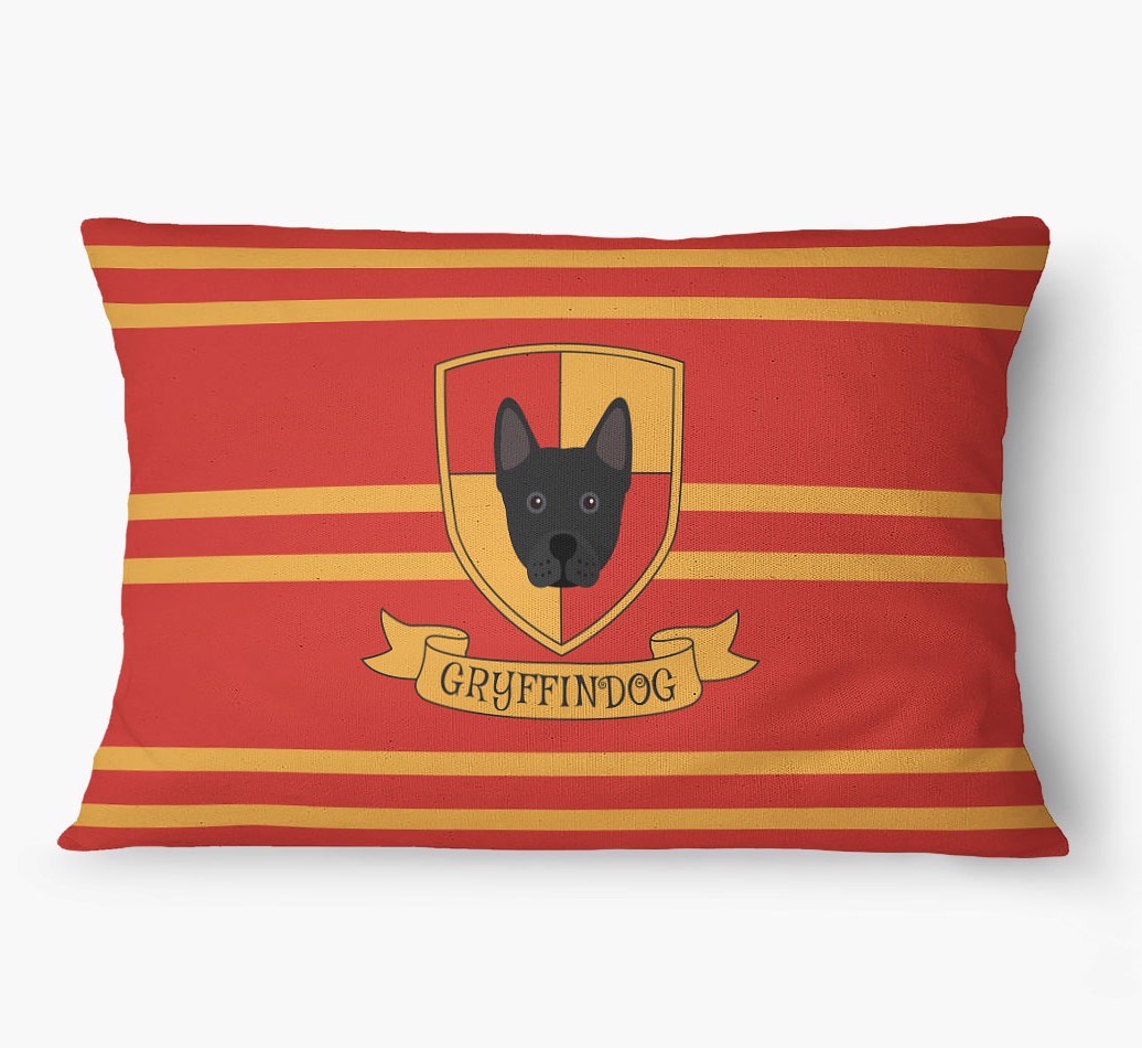 'Gryffindog' - Personalized {breedFullName} Dog Bed