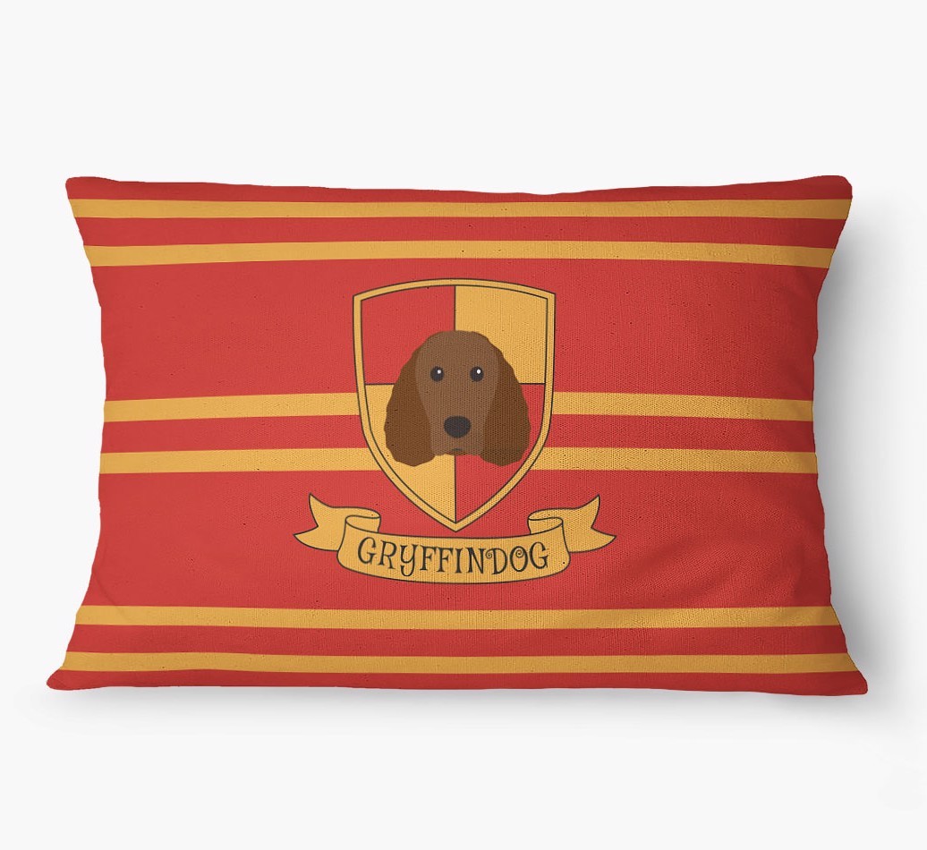 'Gryffindog' - Personalized {breedFullName} Dog Bed