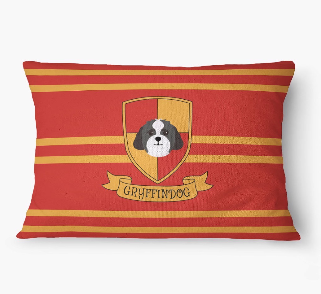 'Gryffindog' - Personalized {breedFullName} Dog Bed