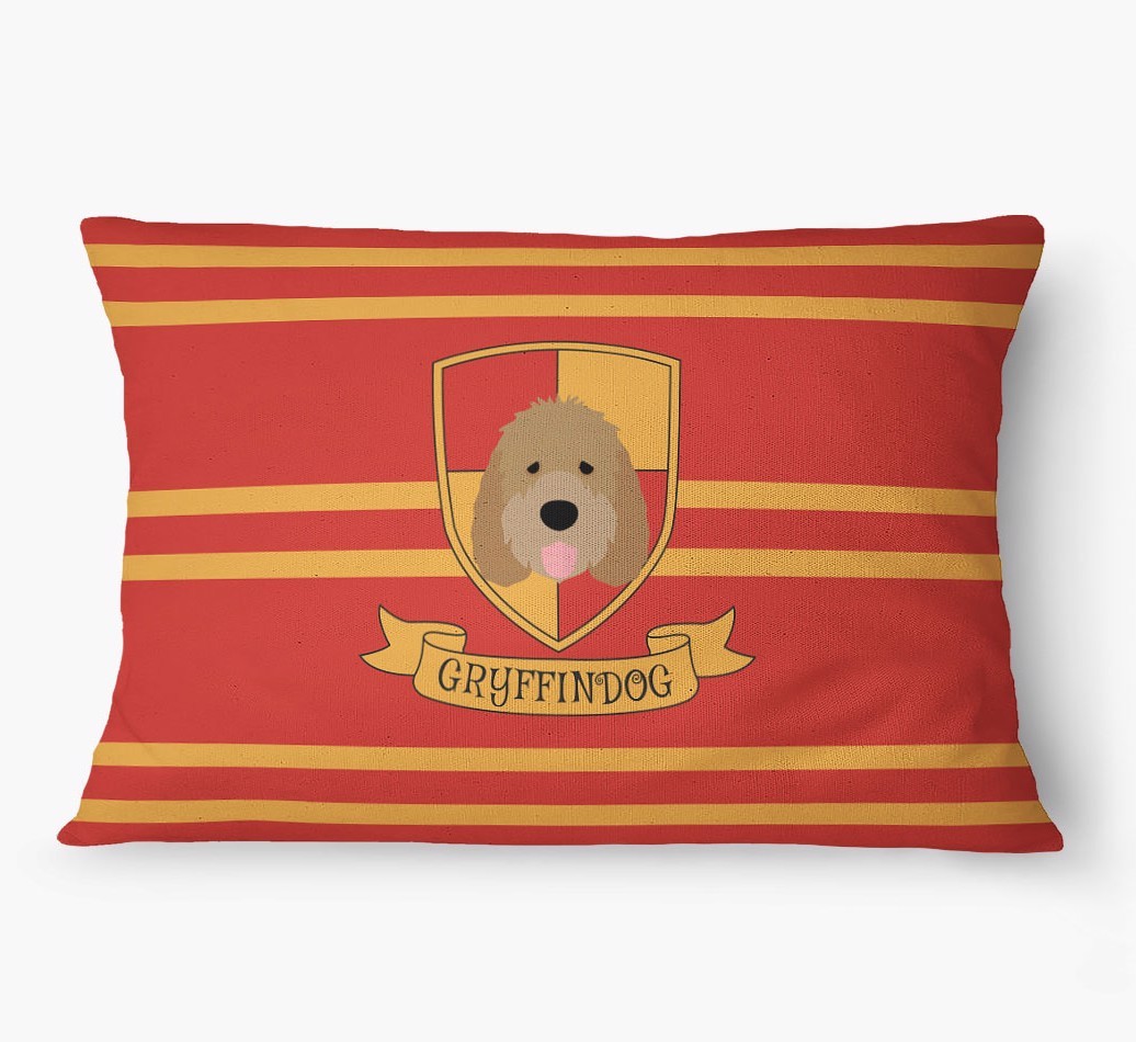 'Gryffindog' - Personalized {breedFullName} Dog Bed