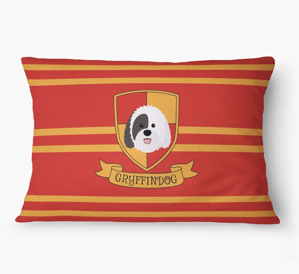 'Gryffindog' - Personalized {breedFullName} Dog Bed