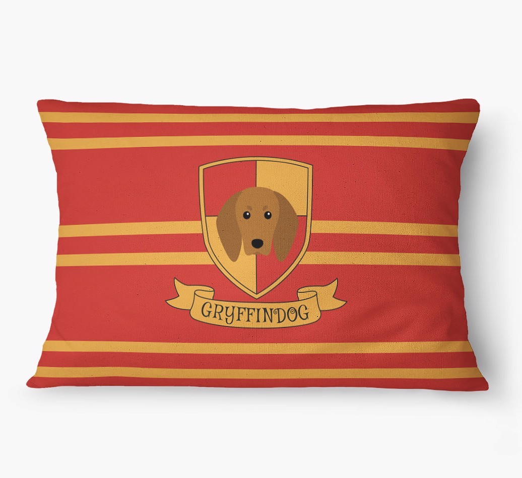 'Gryffindog' - Personalized {breedFullName} Dog Bed
