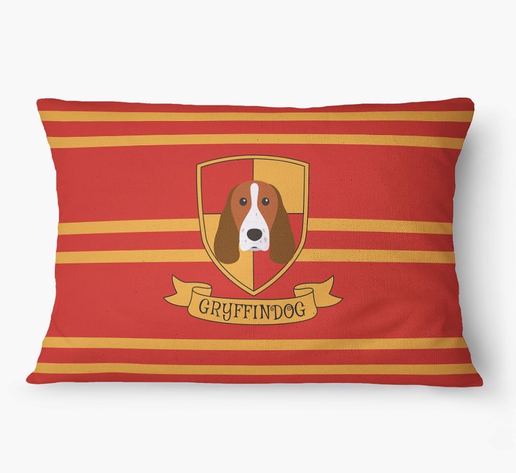 'Gryffindog' - Personalized {breedFullName} Dog Bed