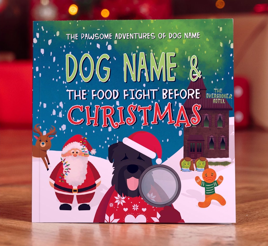 Personalised Book: Your Dog and the Food Fight Before Christmas