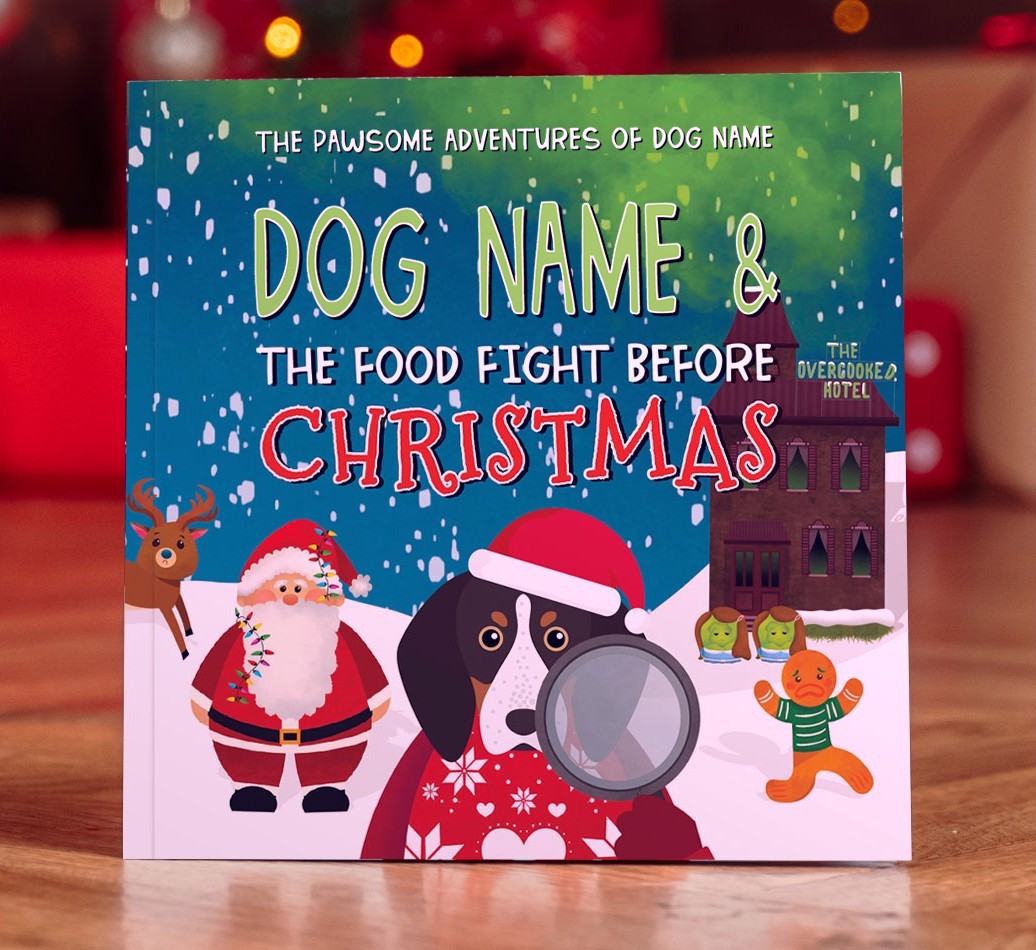 Personalised Book: Your Dog and the Food Fight Before Christmas