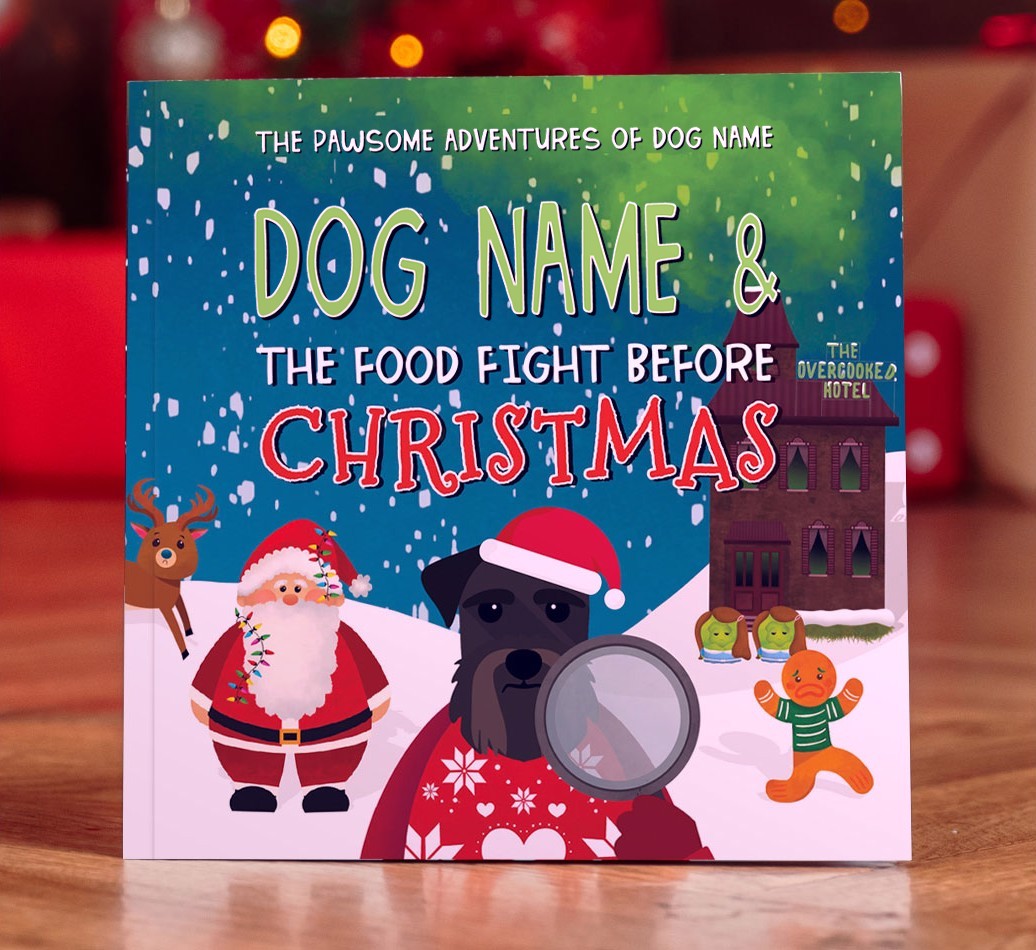Personalised Book: Your Dog and the Food Fight Before Christmas