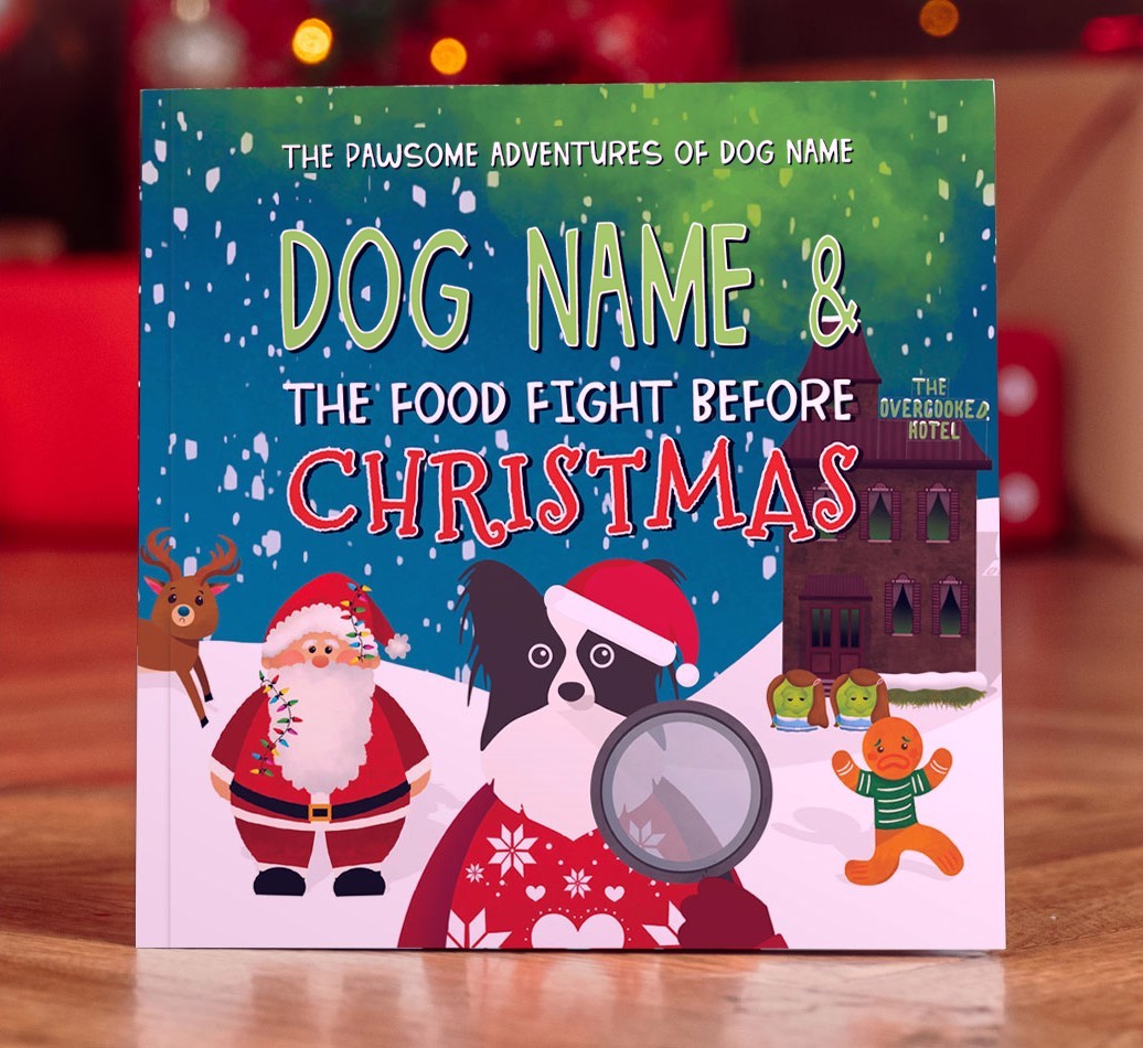 Personalised Book: Your Dog and the Food Fight Before Christmas