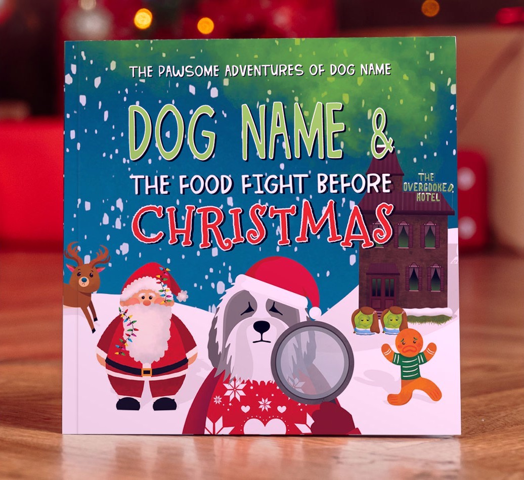 Personalised Book: Your Dog and the Food Fight Before Christmas