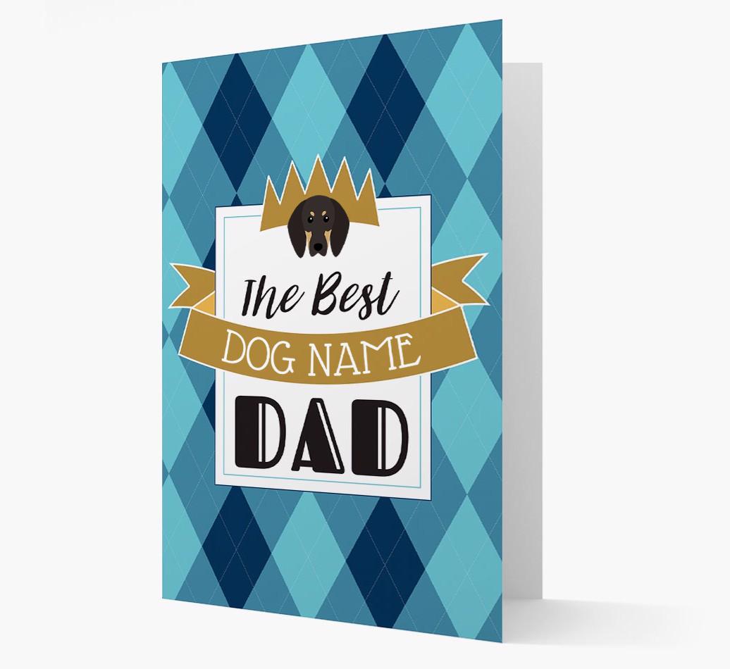 'Best {breedCommonName} Dad' Card
