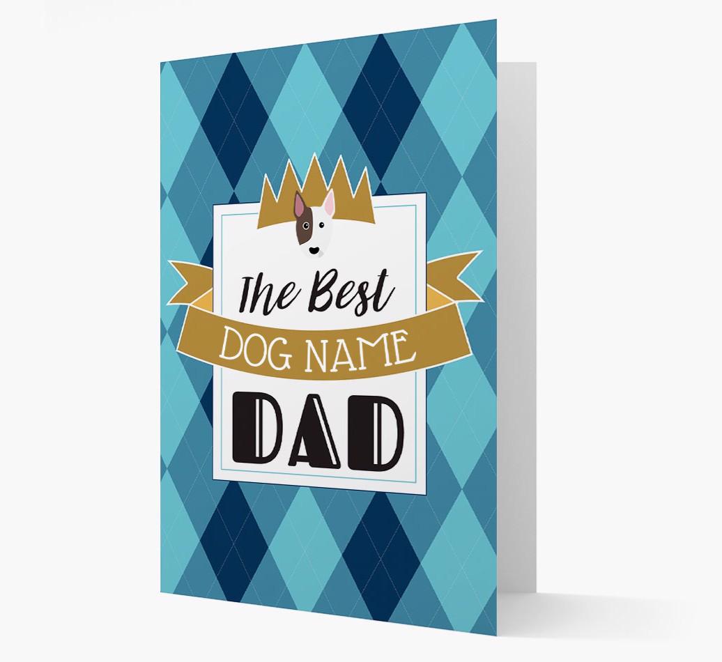 'Best {breedCommonName} Dad' Card