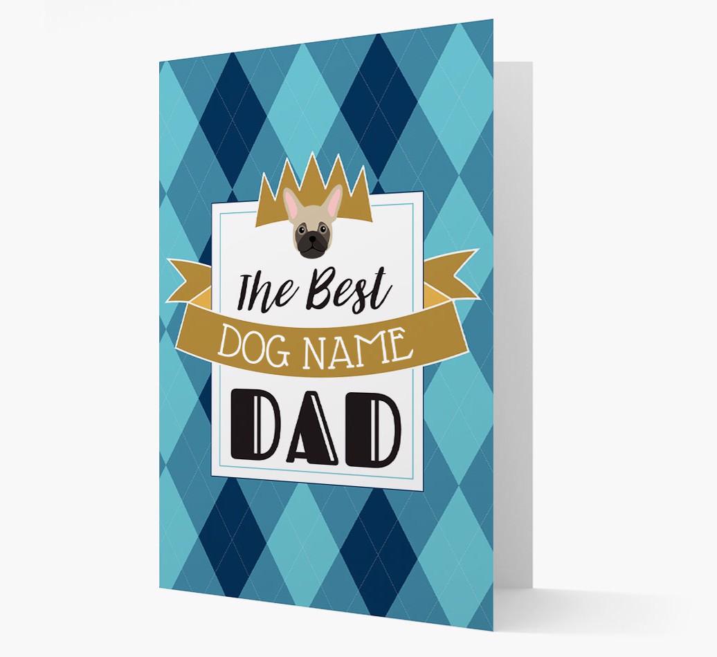 'Best {breedCommonName} Dad' Card