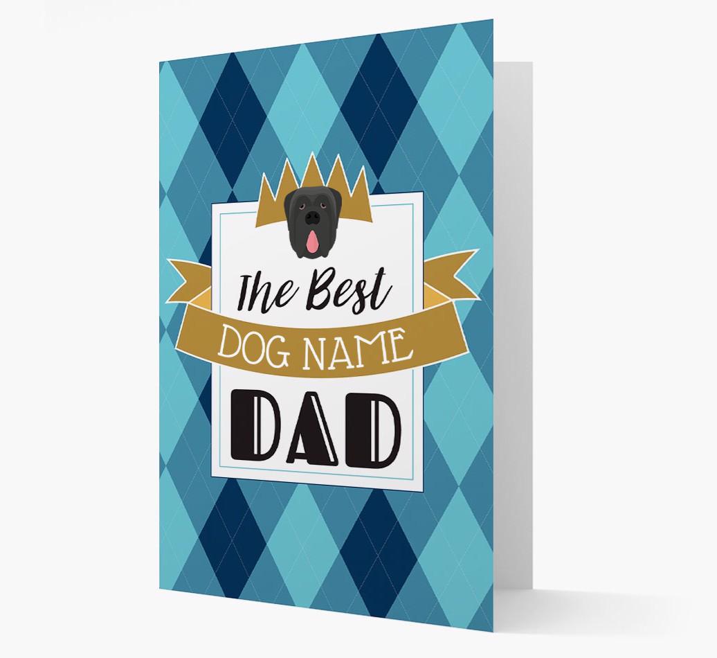'Best {breedCommonName} Dad' Card