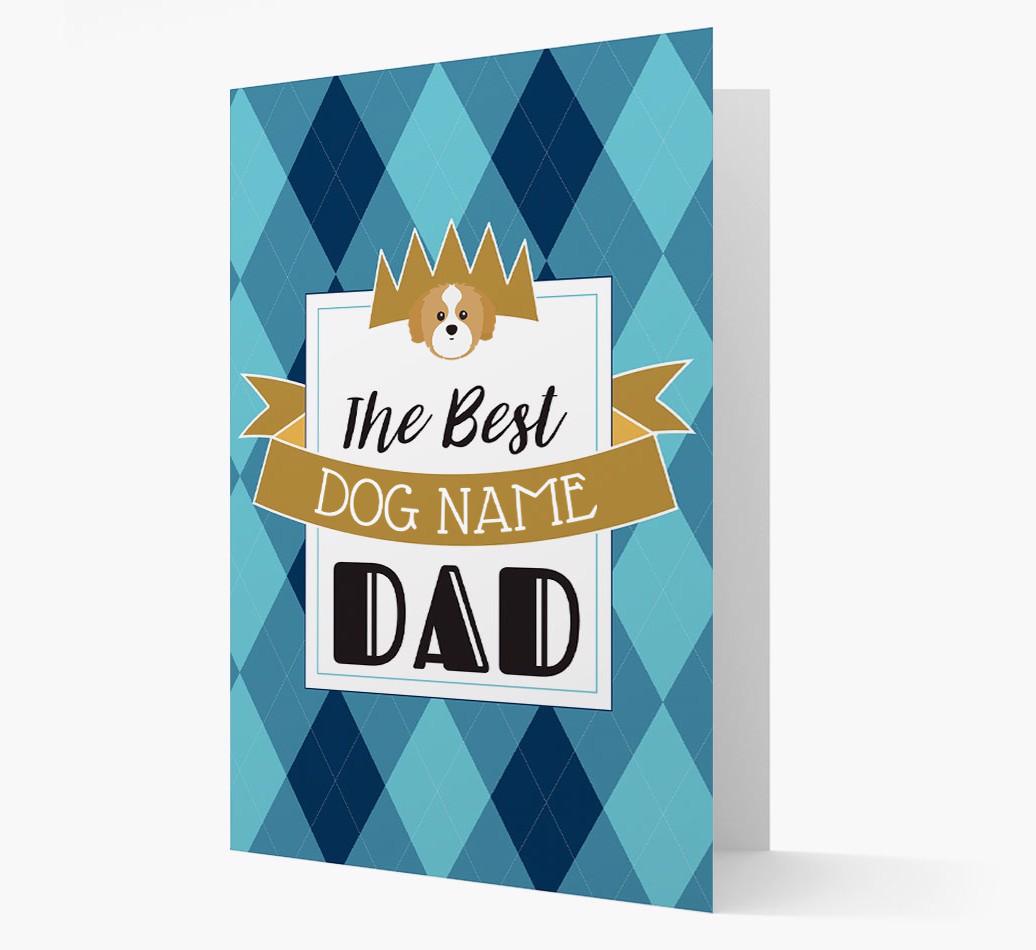'Best {breedCommonName} Dad' Card