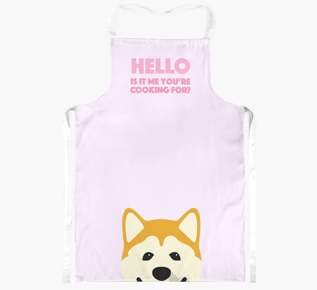 Hello: Personalised {breedFullName} Apron