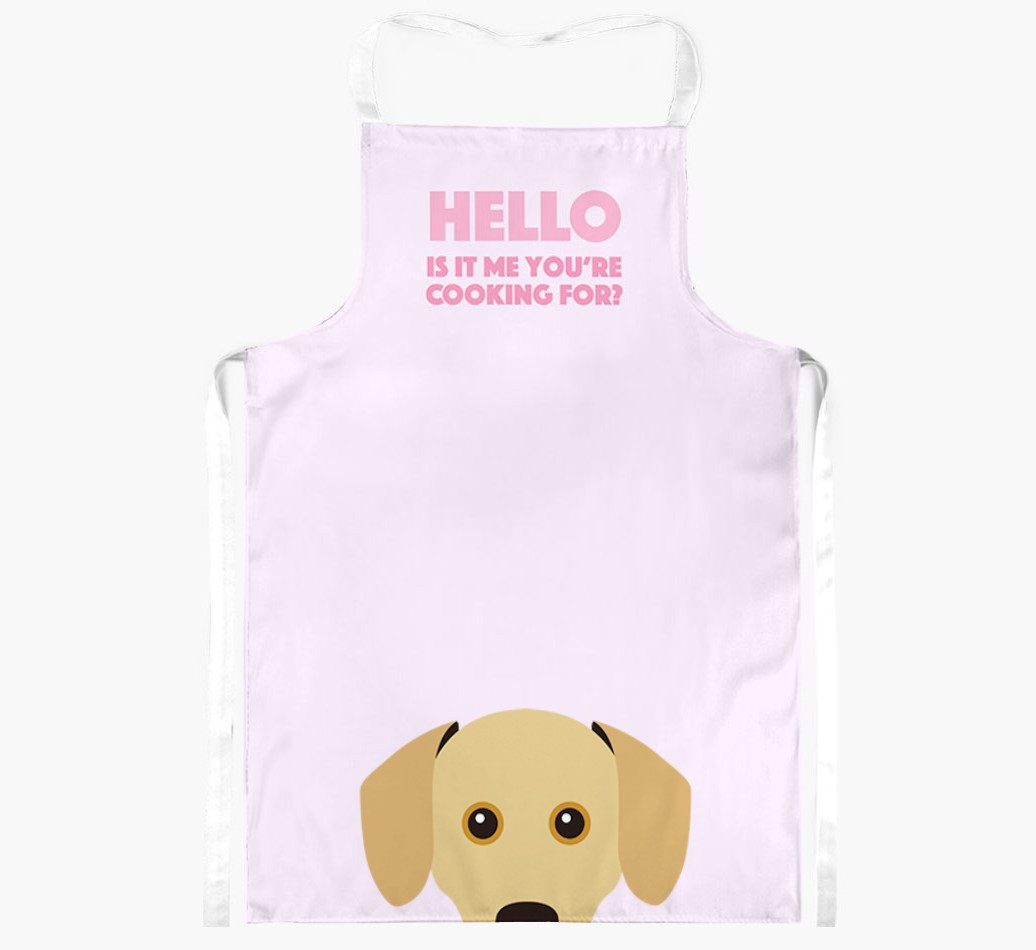 Hello: Personalised {breedFullName} Apron