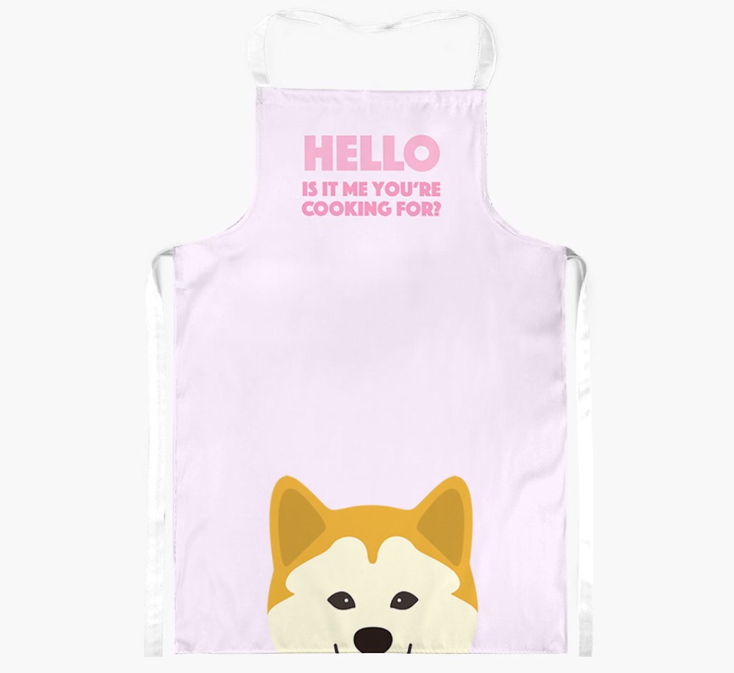 Hello: Personalised {breedFullName} Apron