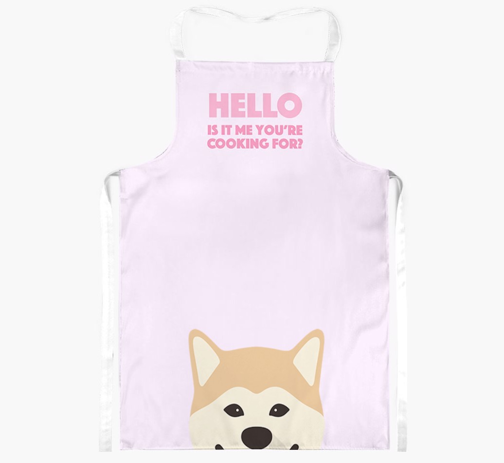 Hello: Personalised {breedFullName} Apron