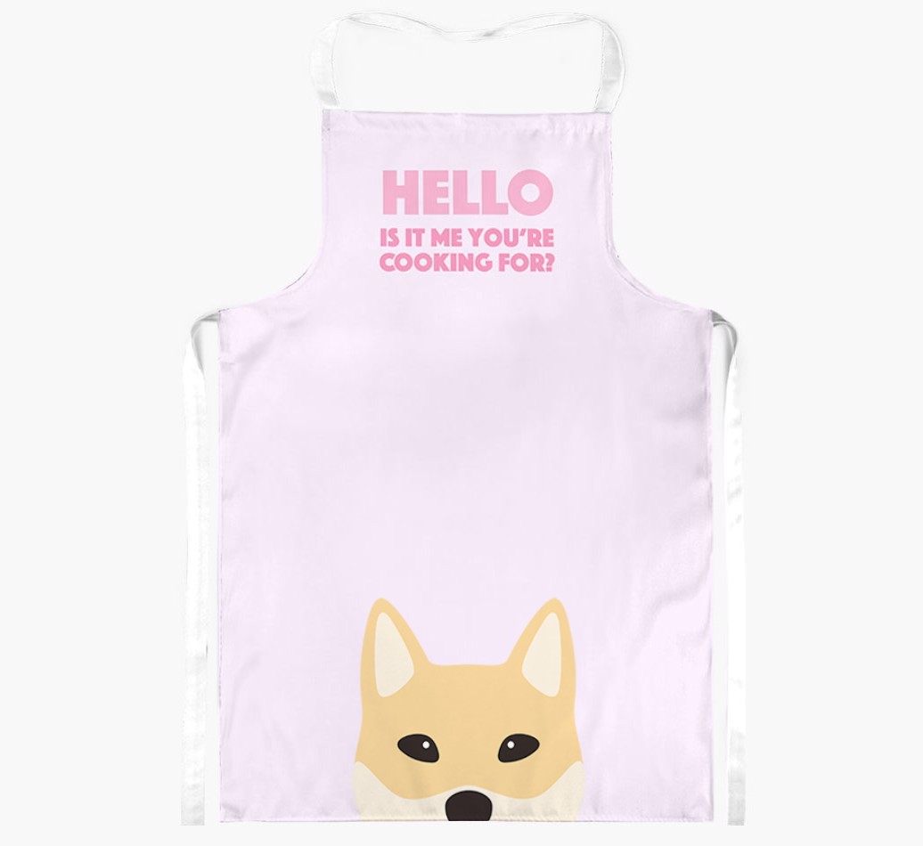 Hello: Personalised {breedFullName} Apron