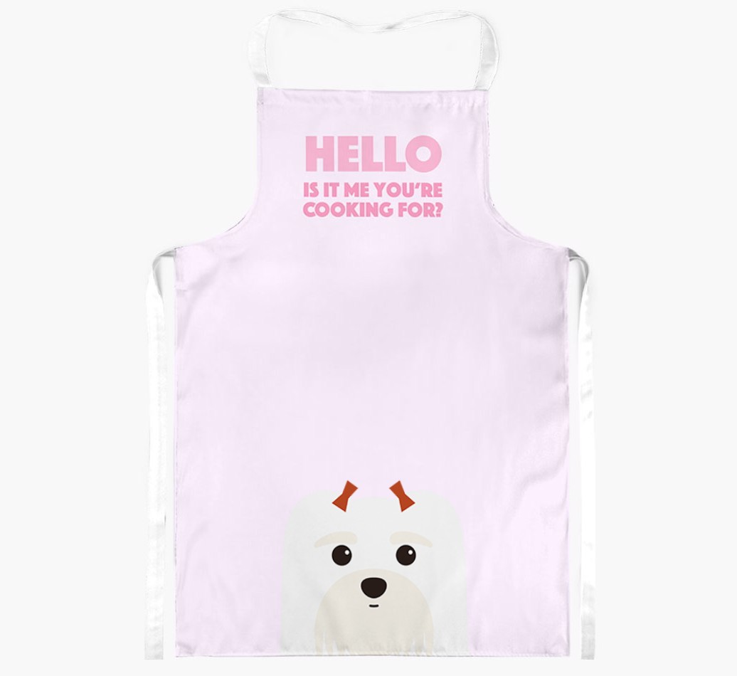 Hello: Personalized {breedFullName} Apron