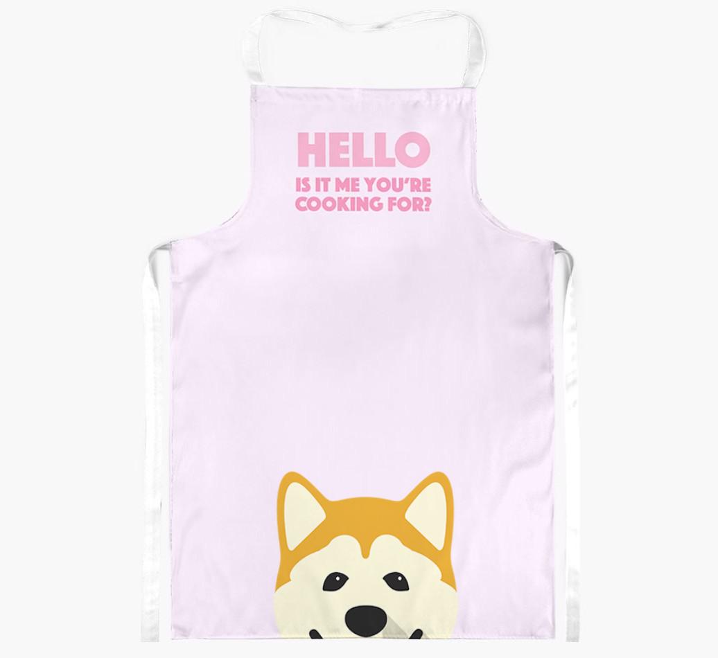 Hello: Personalized {breedFullName} Apron