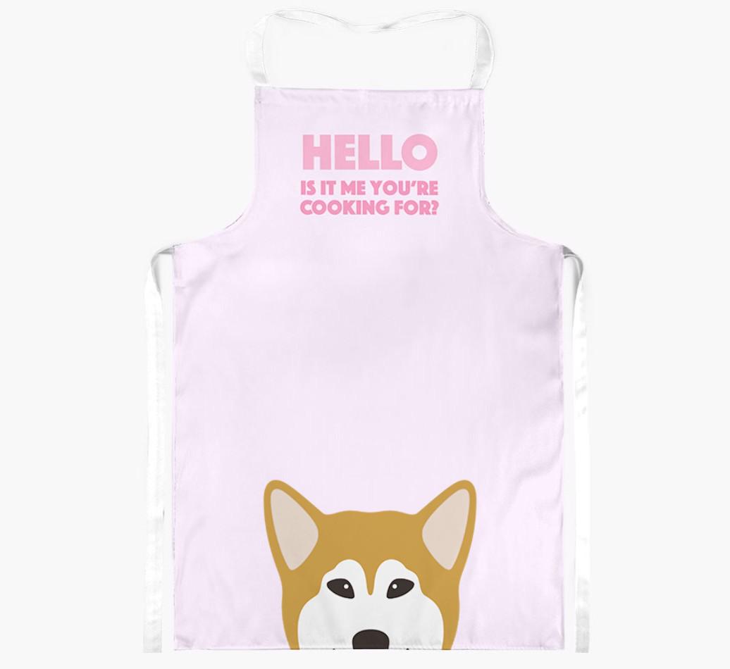Hello: Personalized {breedFullName} Apron