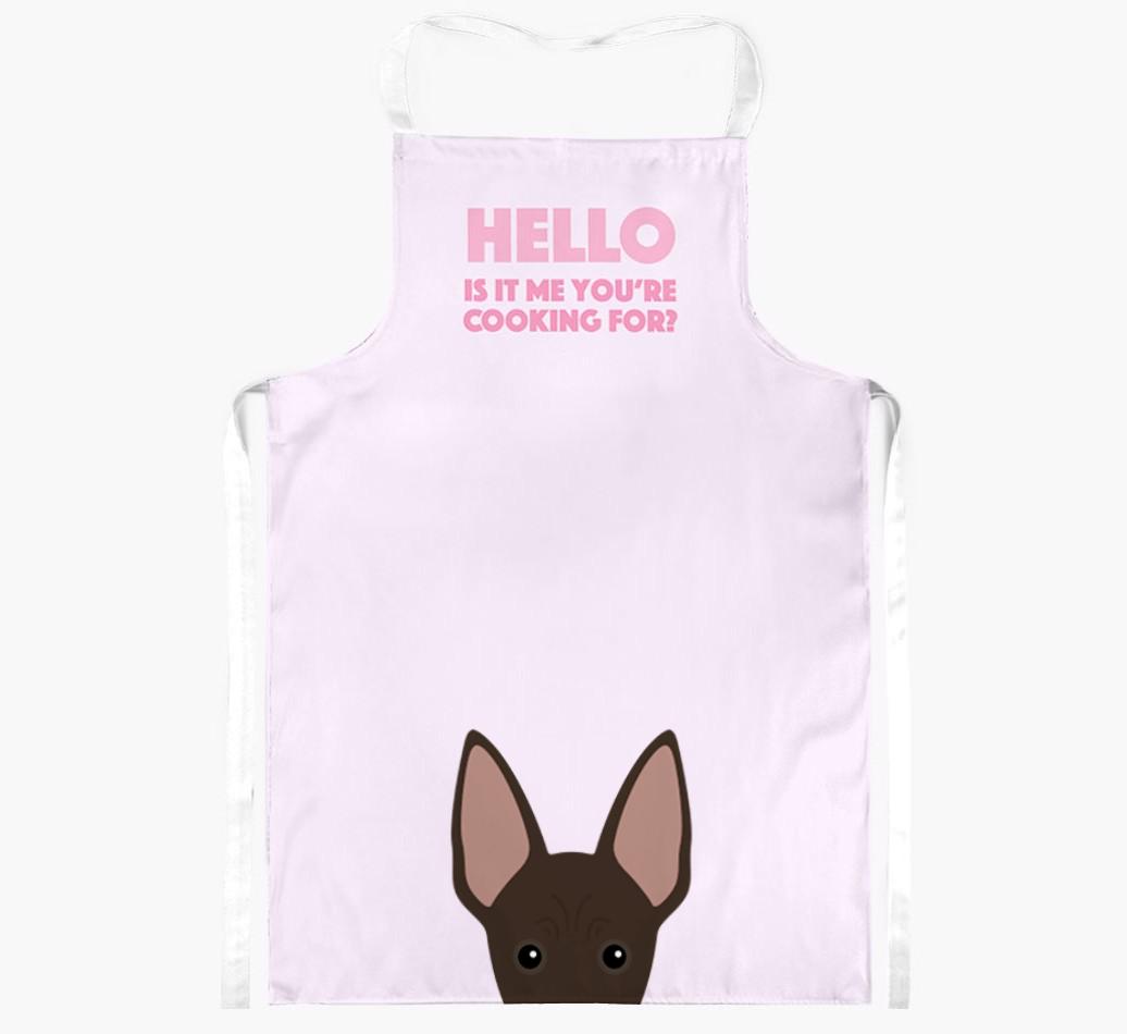 Hello: Personalized {breedFullName} Apron