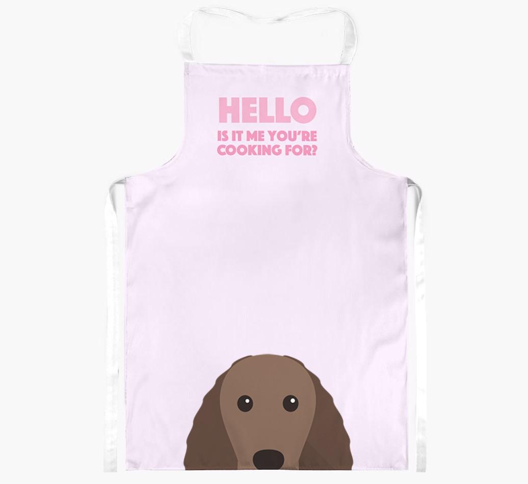 Hello: Personalized {breedFullName} Apron