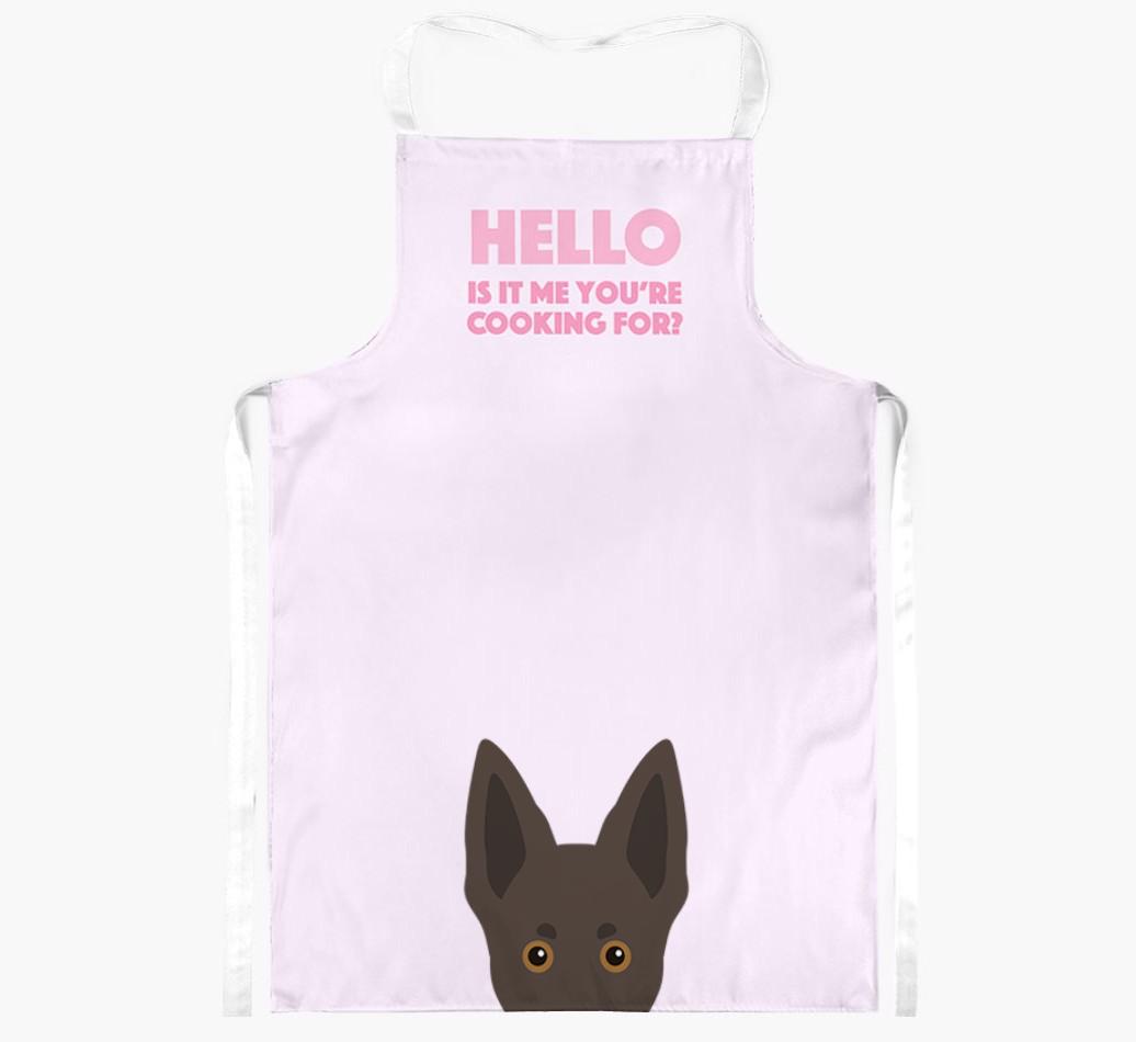 Hello: Personalized {breedFullName} Apron