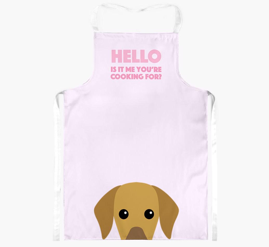 Hello: Personalized {breedFullName} Apron