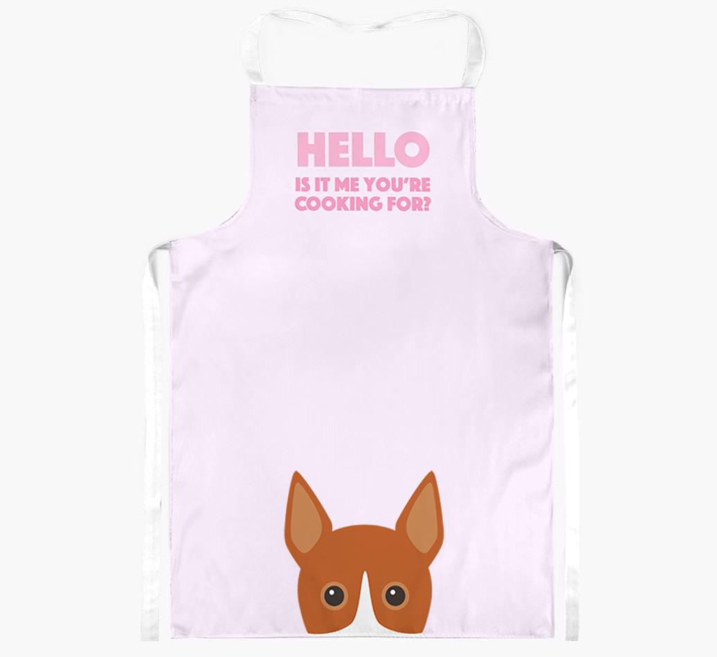 Hello: Personalized {breedFullName} Apron