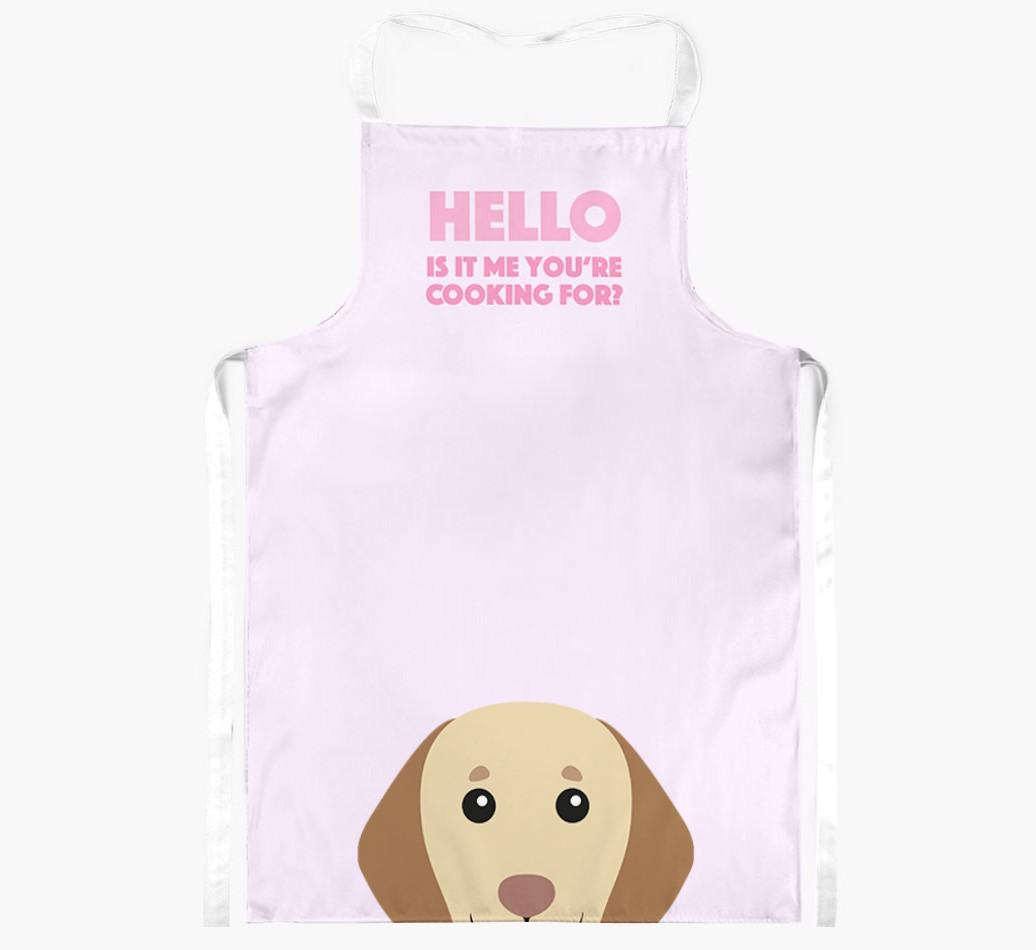 Hello: Personalized {breedFullName} Apron
