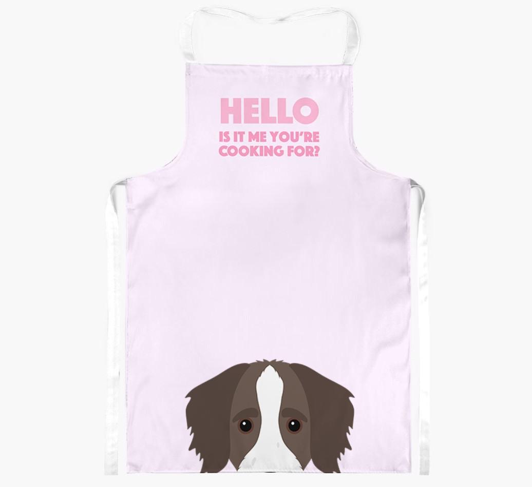 Hello: Personalized {breedFullName} Apron