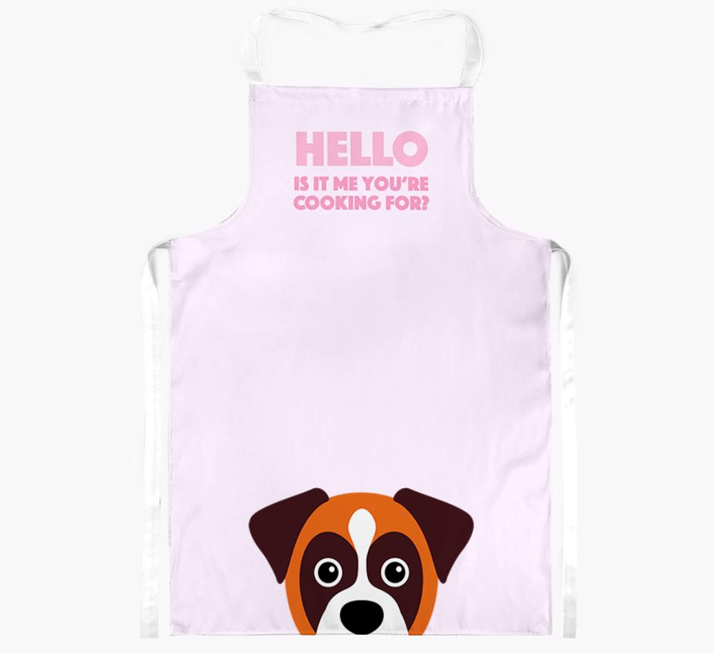 Hello: Personalized {breedFullName} Apron