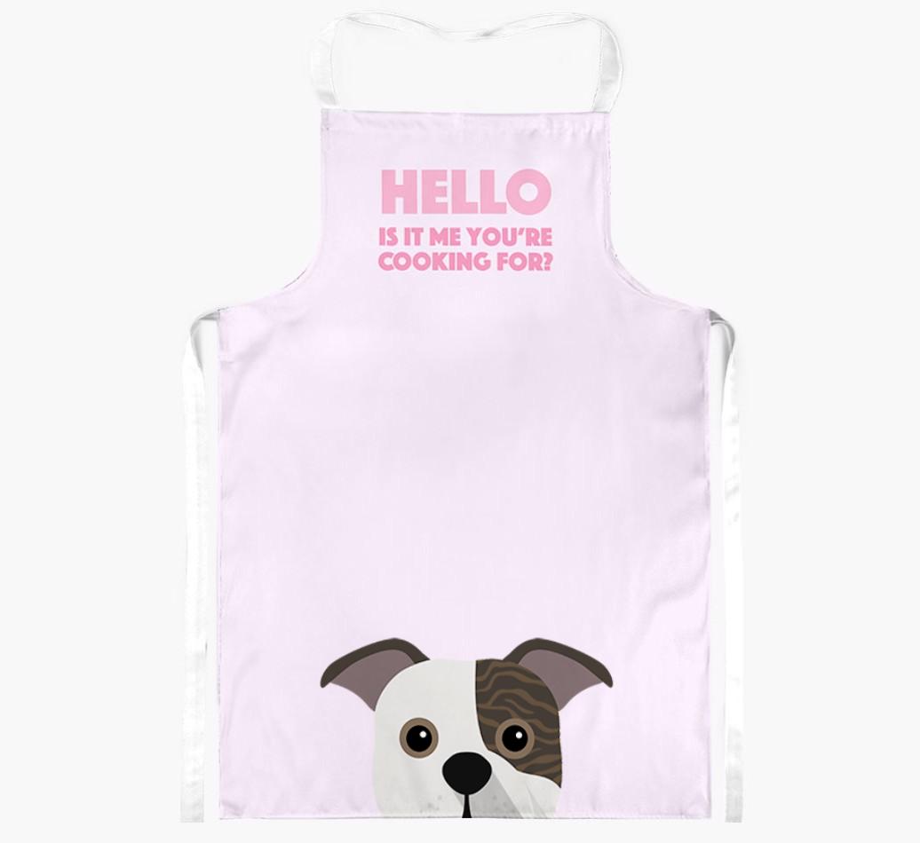 Hello: Personalized {breedFullName} Apron
