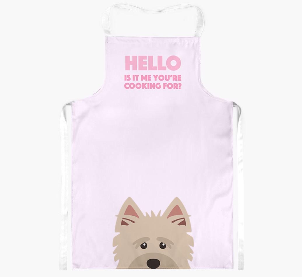 Hello: Personalized {breedFullName} Apron